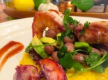 Culinary CPR: Kingfish Rum Glazed Grilled Shrimp &amp; Corn Salad with Cilantro-Mint Dressing