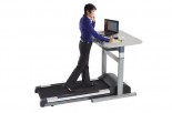 Walk While You Work with a Treadmill Desk