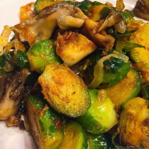 Culinary CPR: Warm Brussels Sprouts & Hazelnut Salad